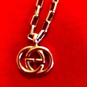 COPY - Authentic sterling silver Gucci necklace unisex
